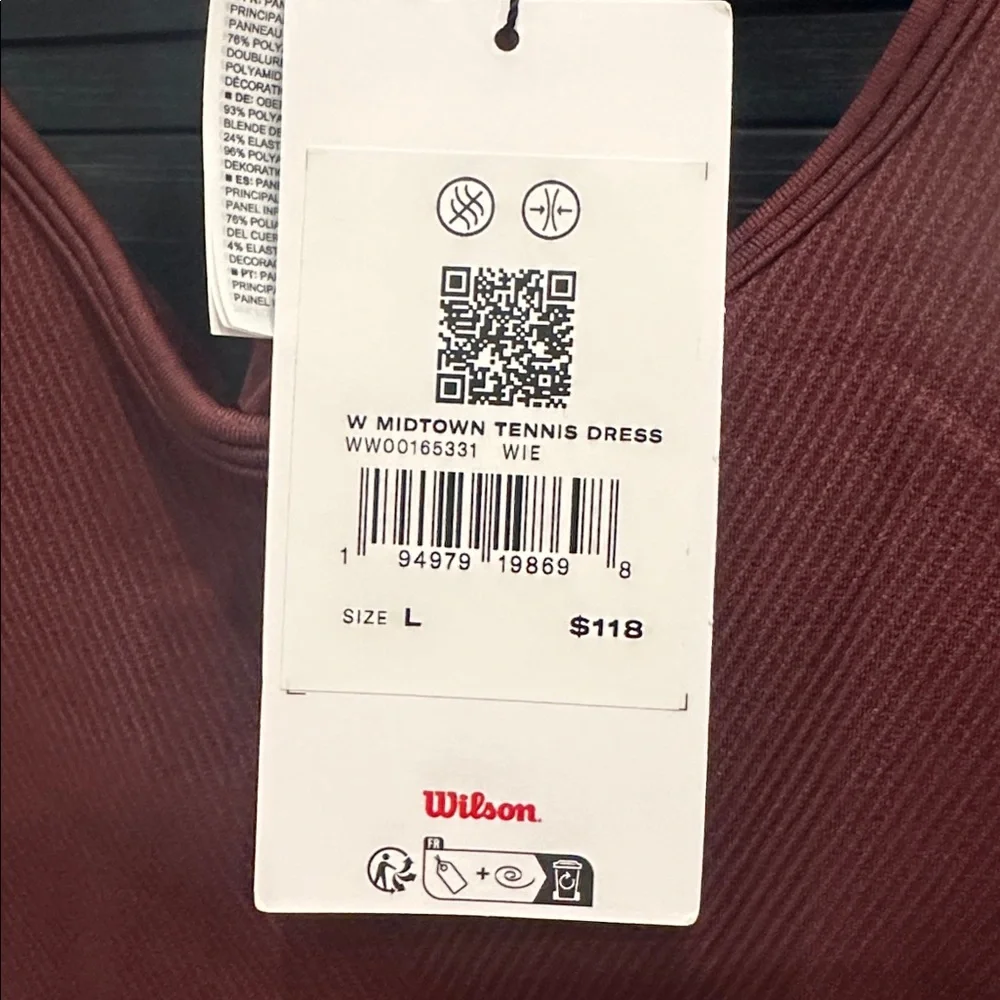 Wilson Racerback Mini Dress in Wine Red - Picture 3 of 5